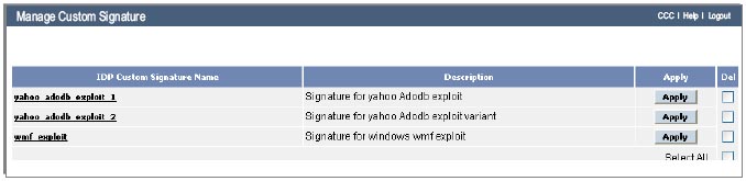 Custom IPS Signatures